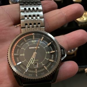 Diesel watch - Gunmetal .  Excellent conditions